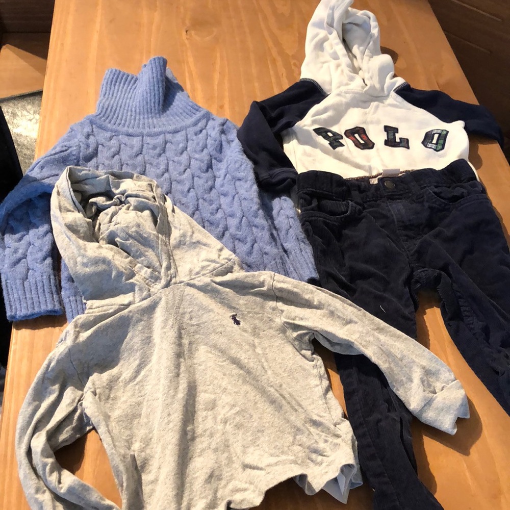 Lot of toddler boy clothes